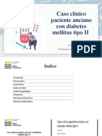 Caso Clínico Paciente Anciano Con Diabetes Mellitus Tipo