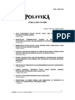 Jurnal - POLITIK LUAR NEGERI INDONESIA DAN GLOBALISASI