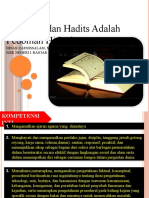 Al-Quran Dan Hadits Adalah Pedoman Hidupku