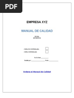 Manual de Calidad ISO 9001