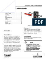 LCP100 Local Control Panel Instruction Manual