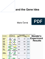 Mendel and The Gene Idea: Marie Černá