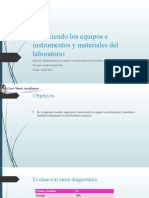 Mantenimiento de Equipos e Instrumentos de Laboratorio Cuarta Clase