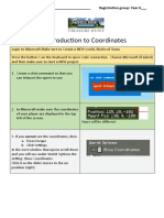 Treasure Hunt Intro To Cordinates