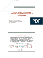 Tema 2. Clasificacion de Las Aguas Residuales y Normativa para Vertimiento y Reuso