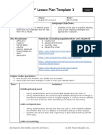 Co-Teaching Siop Lesson Plan