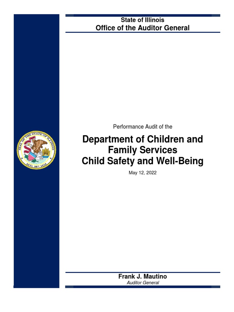 2022 DCFS Child Safety Well Being Performance PDF Child Protective