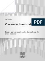 O acontecimento do amor: ensaio sobre a essência do amor humano