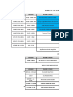 Formato de Agenda de Citas