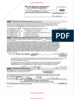 House Majority Forward's 2020 Tax Forms