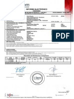 Informe Electrónico: Informe de Ensayo Oficial #1.496.295-0 FECHA EMISIÓN: 22-May-2020 Antecedentes Generales