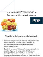 Metodos de Conservacion de Alimentos