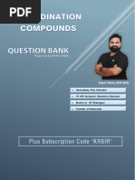 Coordination Compounds