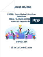 PDF Plan de Mejora A Partir de La Autoevaluacion Sobre Practicas Pedagogicas Con Base Al Dua - Compress