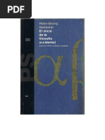 El Inicio de La Filosofia Occidental (Hans Georg Gadamer)
