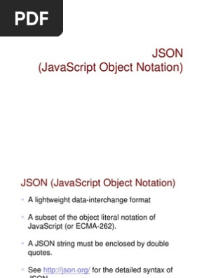 json
