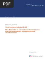 Loew Clausen 2010 Wettbewerbsvorteile Durch CSR Gutachten FuerBMAS