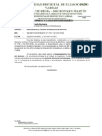 INFORME 011-2022-SGPO, Requerimiento Proyectista para Ficha Mantenimiento de Instalaciones de Salud