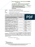 INFORME 013-2022-SGPO, Requerimiento Consultor para Subsanar Observaciones AII-2020 Trabaja Perú