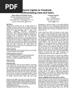 Download Social Capital on Facebook Differentiating Uses and Users  by moiraburke SN57392729 doc pdf