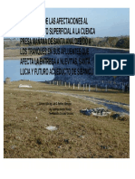 Estudios de Las Afectaciones Al Escurrimiento Superficial A La Cuenca Presa, Debido A Los Tanques en Sus Afluentes