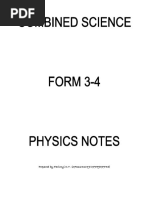 Physics Section Combined