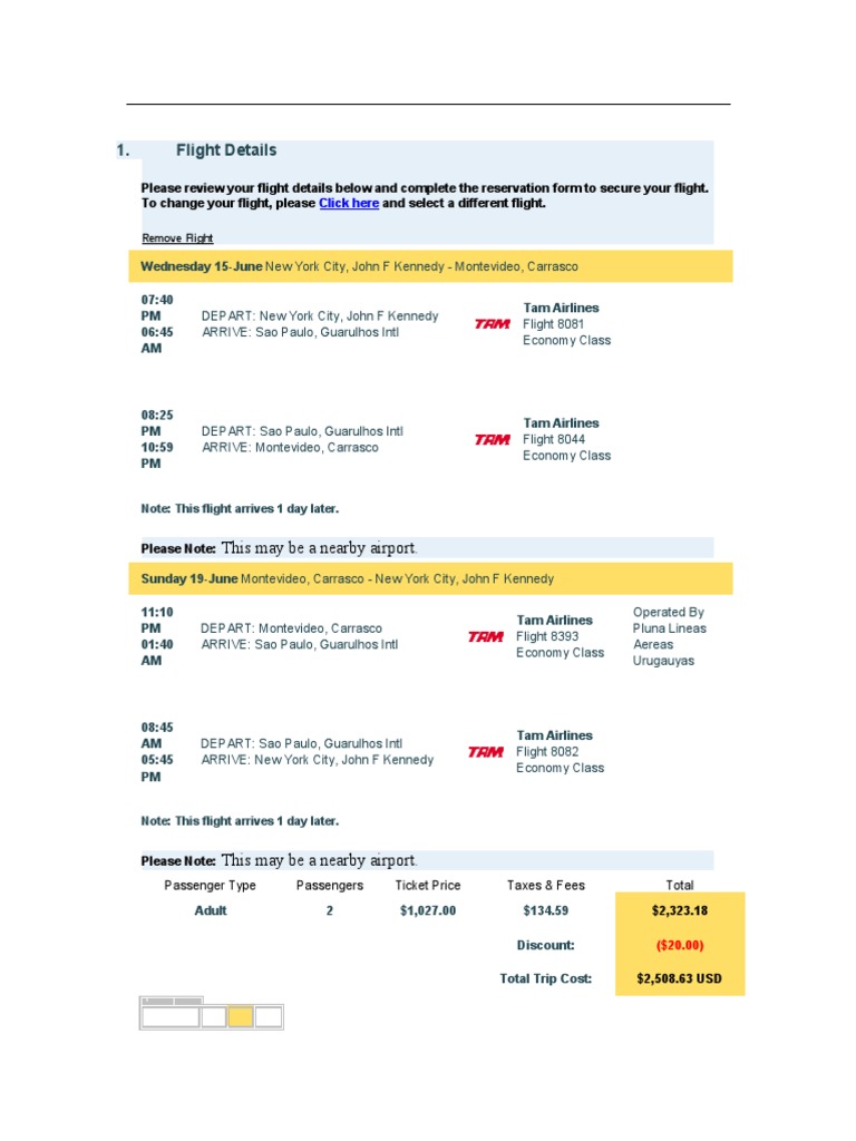 Flight Details: This May Be A Nearby Airport | PDF | Fee | Car Rental
