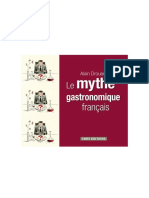 DROUARD, Alain - Le mythe gastronomique