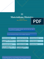 Tema XIII Materialismo Histórico