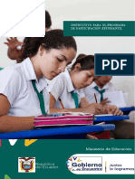 Instructivo Del Programa de Participacion Estudiantil - Ppe