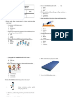 Soal PTS PJOK - Kelas 2 - Semester 2