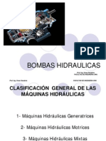 Clasificación y tipos de bombas hidráulicas