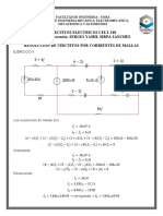 Circuitos Electricos I Elt-240 Auxiliar de Docencia: SERGIO YAMIL SIRPA SANCHEZ Resolución de Circuitos Por Corrientes de Mallas