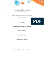 Fase 1 - Reconocimiento de La Negociación