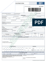 Identificación: Actualización de Oficio