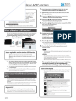 About The Wireless LAN Function