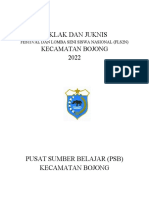 Juklak Dan Juknis FLS2N Kec Bojong 2022