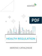 Health Regulation: Service Catalogue