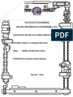 Trabajo Obras Diseño de Sifon