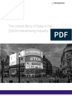 The Untold Story of Data in The (D) OOH Industry