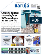 Guarujá reduz casos de dengue em 99% no 1o quadrimestre