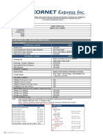 Air Freight Rate - Informal/Formal Entry: Forwarding Charges Amount Local Charges