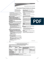 Paracetamol solution for infusion patient information