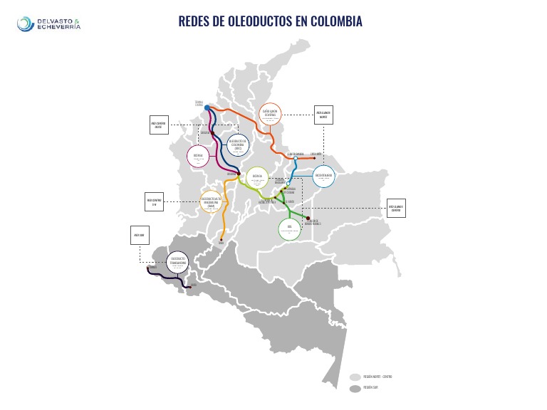 Mapa de Oleoductos en Colombia | PDF