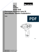 FD01W Owners Manual