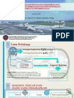 Paparan STRATEGI DLM PENGUATAN KELEMBAGAAN PELAKSANAAN KERJASAMA & PENGUSAHAAN Di BIDANG Penerbangan Kamis 25-11-2021 FR Yoga Kamis 07-04-2022