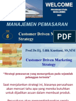 p6. TM Ke Vi. Customer Driven Marketing Strategy, Mrs. Lilik Kustiani