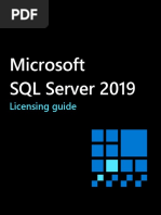 Microsoft SQL Server 2019: Licensing Guide