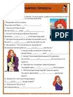 NURİ CAN PİR - Reported Speech Sentence Transformations - Interactive Worksheet