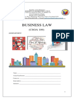 Business Law: (CSOA 109)